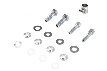 V-Twin Breather Bolt Set for Harley Davidson FXST Models - Part Number 35-0320-C by V-Twin