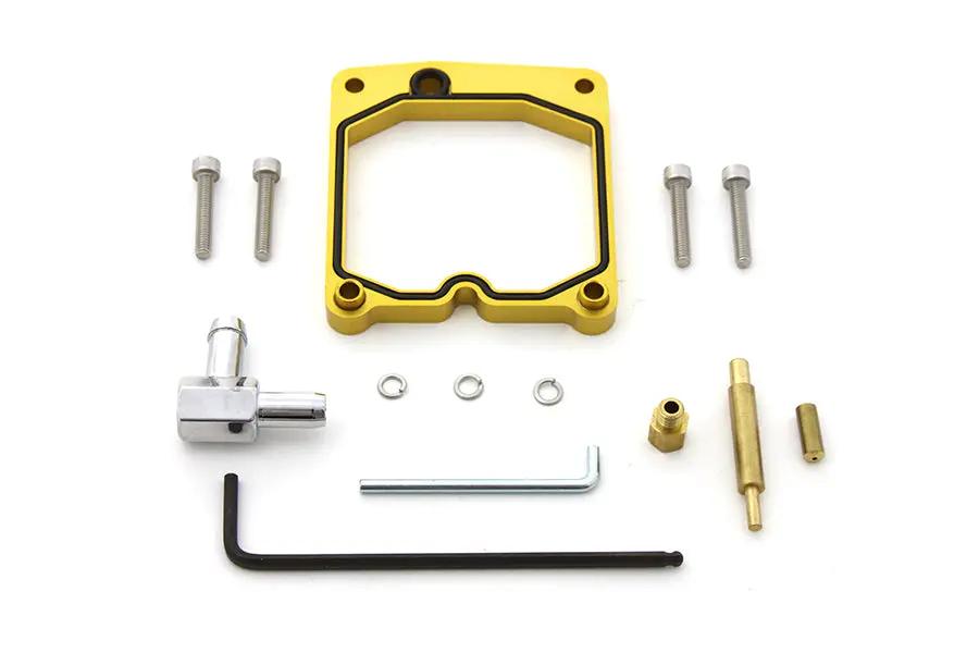 V-Twin Extended Float Bowl Kit for Harley Davidson FXST with CV Carburetor by V-Twin