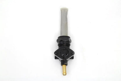 Sifton Black Petcock with Straight Outlet and Nut for Harley Davidson FL (1975-1984) by Sifton