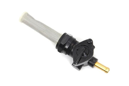 Sifton Black Petcock with Straight Outlet and Nut for Harley Davidson FL (1975-1984) by Sifton