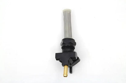 Sifton Black Petcock with Straight Outlet and Nut for Harley Davidson FL (1975-1984) by Sifton
