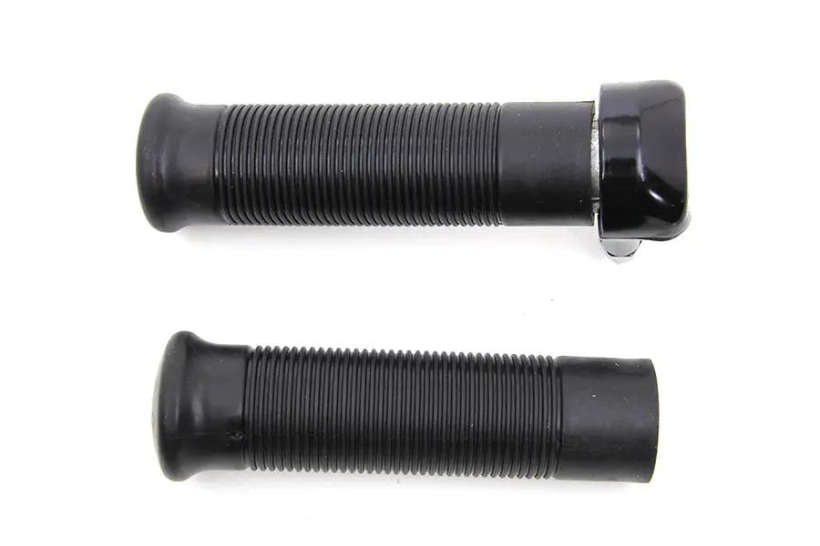 V-Twin 12-0912GB 1 Inch Twist Grip Assembly Black by V-Twin