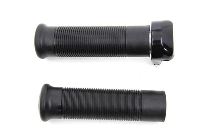 V-Twin 12-0912GB 1 Inch Twist Grip Assembly Black by V-Twin