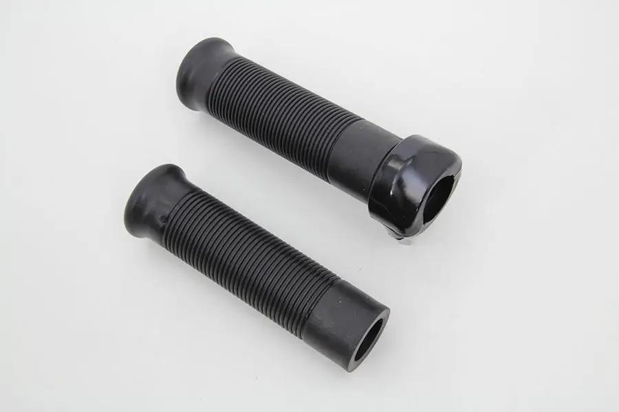 V-Twin 12-0912GB 1 Inch Twist Grip Assembly Black by V-Twin
