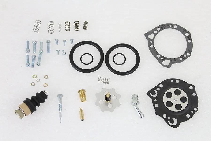 V-Twin Carburetor Gasket and Hardware Kit for Harley Davidson XL and FL Models by V-Twin