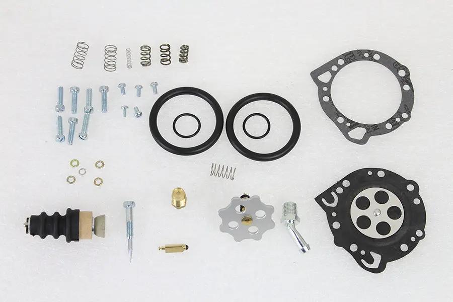 V-Twin Carburetor Gasket and Hardware Kit for Harley Davidson XL and FL Models by V-Twin