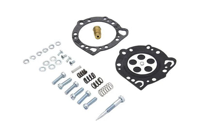 V-Twin Deluxe Tillotson Carburetor Gasket and Hardware Kit for Harley Davidson FL and XL (1966-1970) by V-Twin