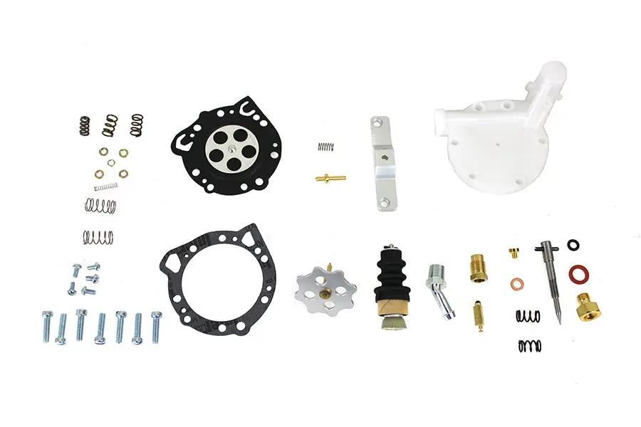V-Twin Tillotson Master Carburetor Components Kit for Harley Davidson FL & XL 1966-1970 by V-Twin