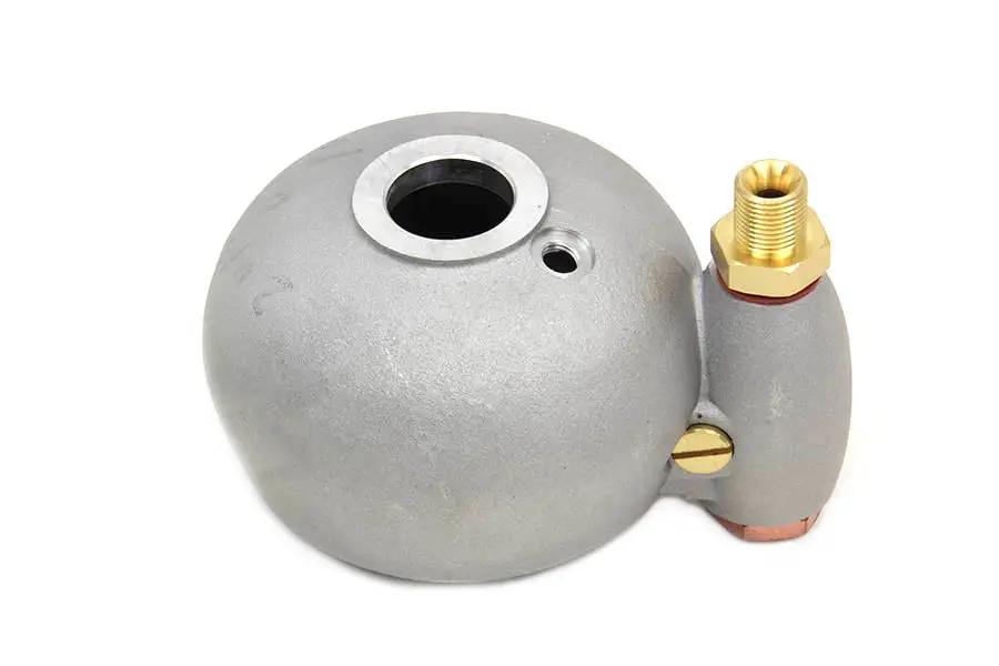 V-Twin Side Valve Linkert Carburetor Bean Pot Bowl - Increased Fuel Capacity for Harley Davidson UL Models by V-Twin