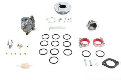 V-Twin OKO 47mm Shorty Carburetor Kit Alloy for Harley Davidson FL and FX Models by V-Twin