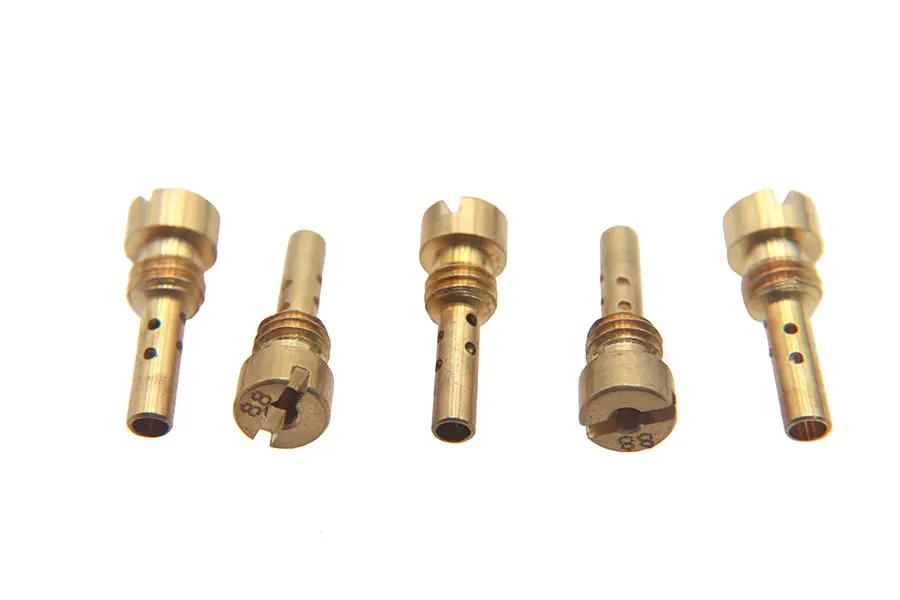 V-Twin Part 22726 Keihin Carburetor Slow Jet - Pack of 5 for Harley Davidson FL and FXST Models by V-Twin