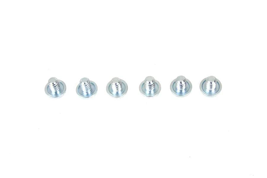 Sifton Diaphragm Cover Plugs Zinc for Harley Davidson FL and XL Models – Pack of 6 by Sifton