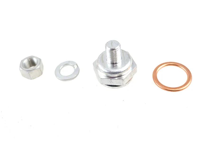 V-Twin Linkert Carburetor Bowl Lock Nut with Drain for Harley Davidson EL Models by V-Twin