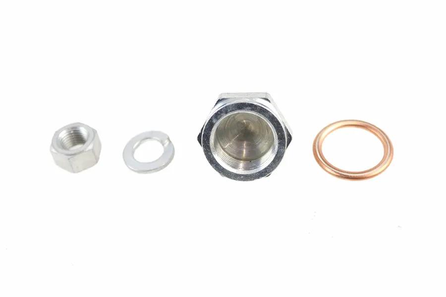 V-Twin Linkert Carburetor Bowl Lock Nut with Drain for Harley Davidson EL Models by V-Twin