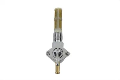 V-Twin Petcock Straight Outlet Chrome for Harley Davidson FL 1965-1974 by V-Twin