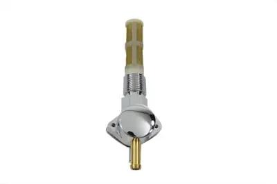V-Twin Petcock Straight Outlet Chrome for Harley Davidson FL 1965-1974 by V-Twin