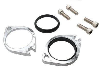 V-Twin Chrome Intake Manifold Flange Kit for Harley Davidson FXST Models by V-Twin