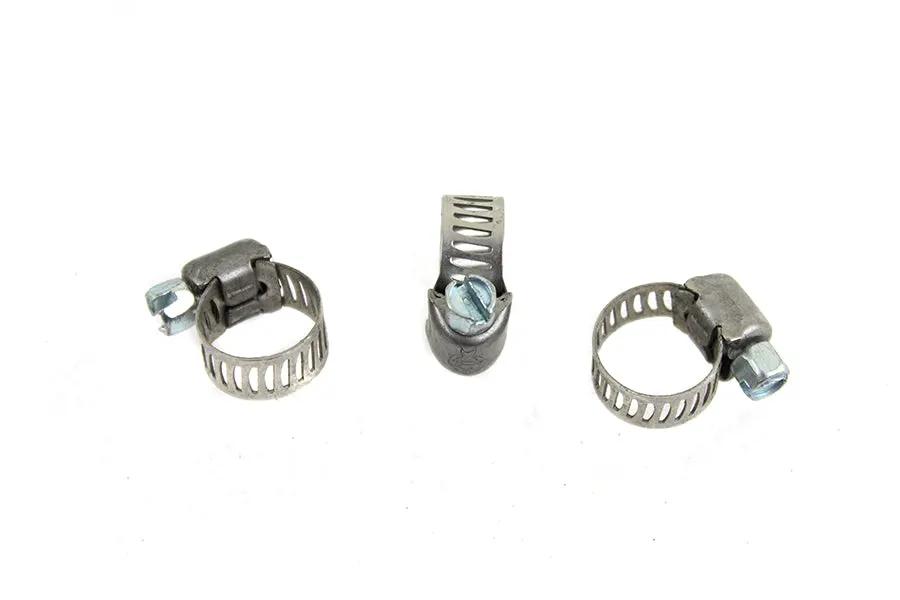 V-Twin Fuel Line Hose Clamp Stainless Steel - Part No. 03-6202-25 by V-Twin