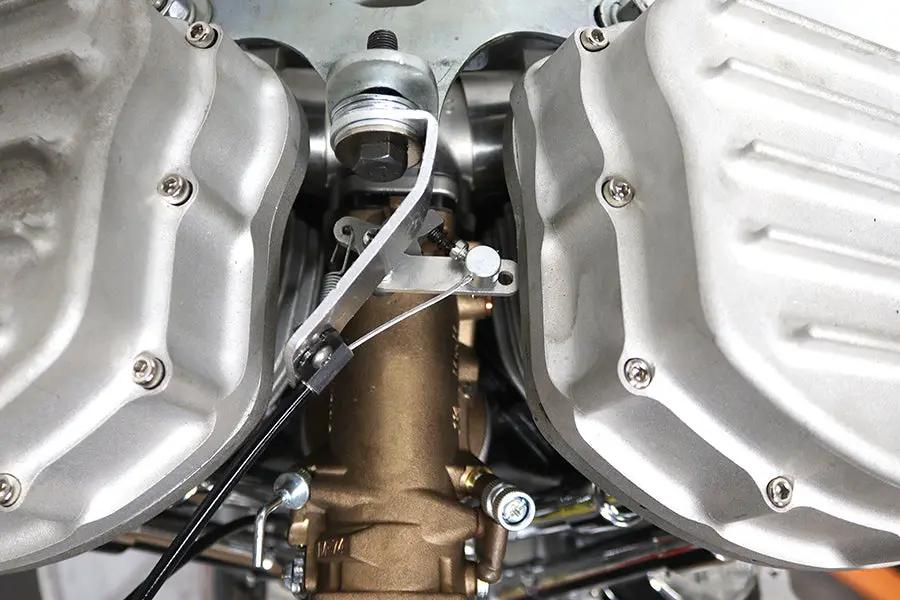 V-Twin Carburetor Snap Throttle Conversion Kit for Harley Davidson FL Models by V-Twin
