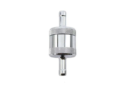 Pingel Inline Fuel Filter Chrome Part SS1C for High-Flow Gas and Carburetor Applications by Pingel