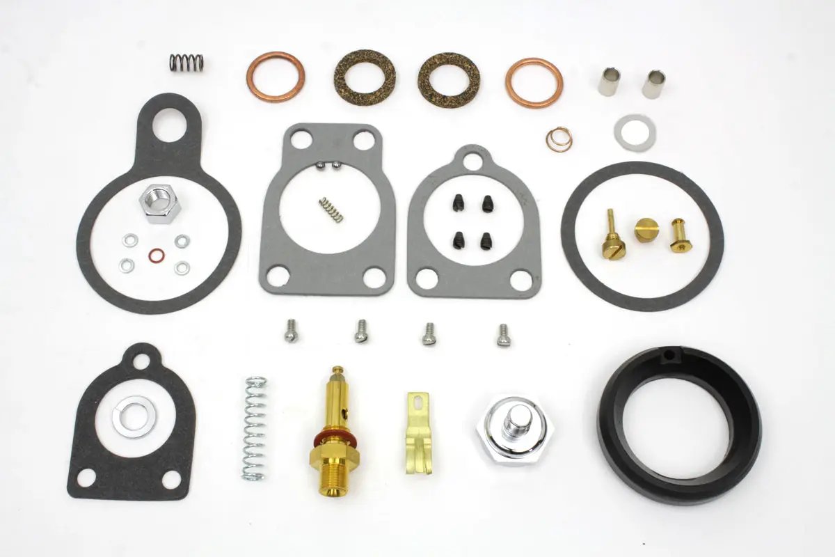 V-Twin Linkert Carburetor Overhaul Kit for Harley Davidson VL and EL Models by V-Twin
