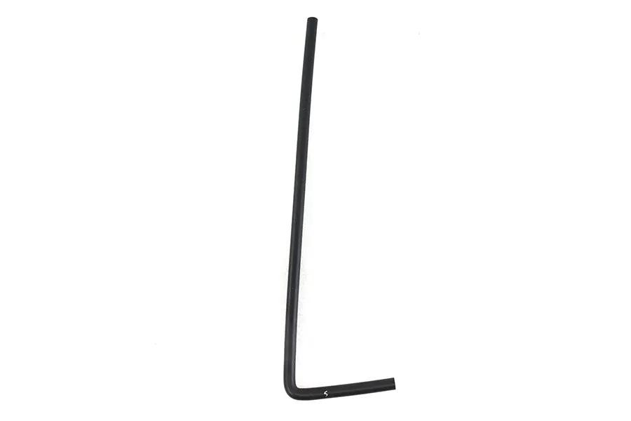 V-Twin 07724 Pre-Formed Black Fuel Line with 90 Degree Bend, 20 Inches x 5/16 Inch by V-Twin