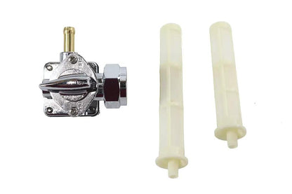V-Twin Vacuum Petcock Fuel Valve Chrome for 1340cc Harley Davidson Models by V-Twin