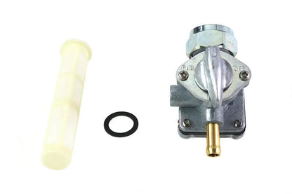 V-Twin Replica Petcock Natural Alloy for Harley Davidson XL Models by V-Twin