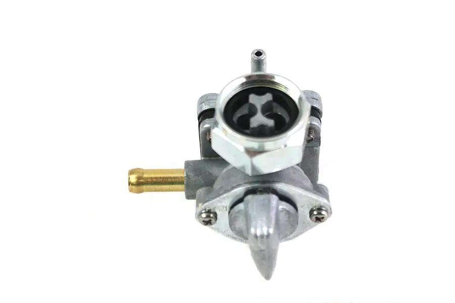 V-Twin Vacuum Petcock Fuel Valve Alloy for Harley Davidson FLT & FXST (2002-2006) by V-Twin