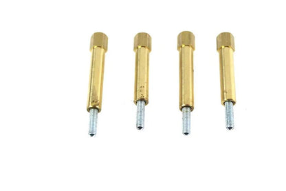 V-Twin Brass Carburetor Float Bowl Speed Screw Set for Mikuni & OKO/CV Carbs by V-Twin