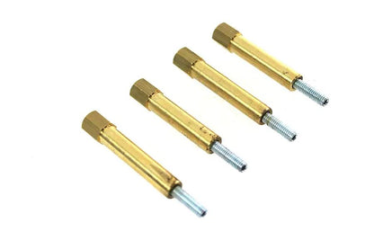 V-Twin Brass Carburetor Float Bowl Speed Screw Set for Mikuni & OKO/CV Carbs by V-Twin