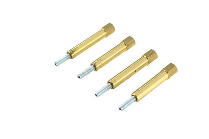 V-Twin Brass Carburetor Float Bowl Speed Screw Set for Mikuni & OKO/CV Carbs by V-Twin