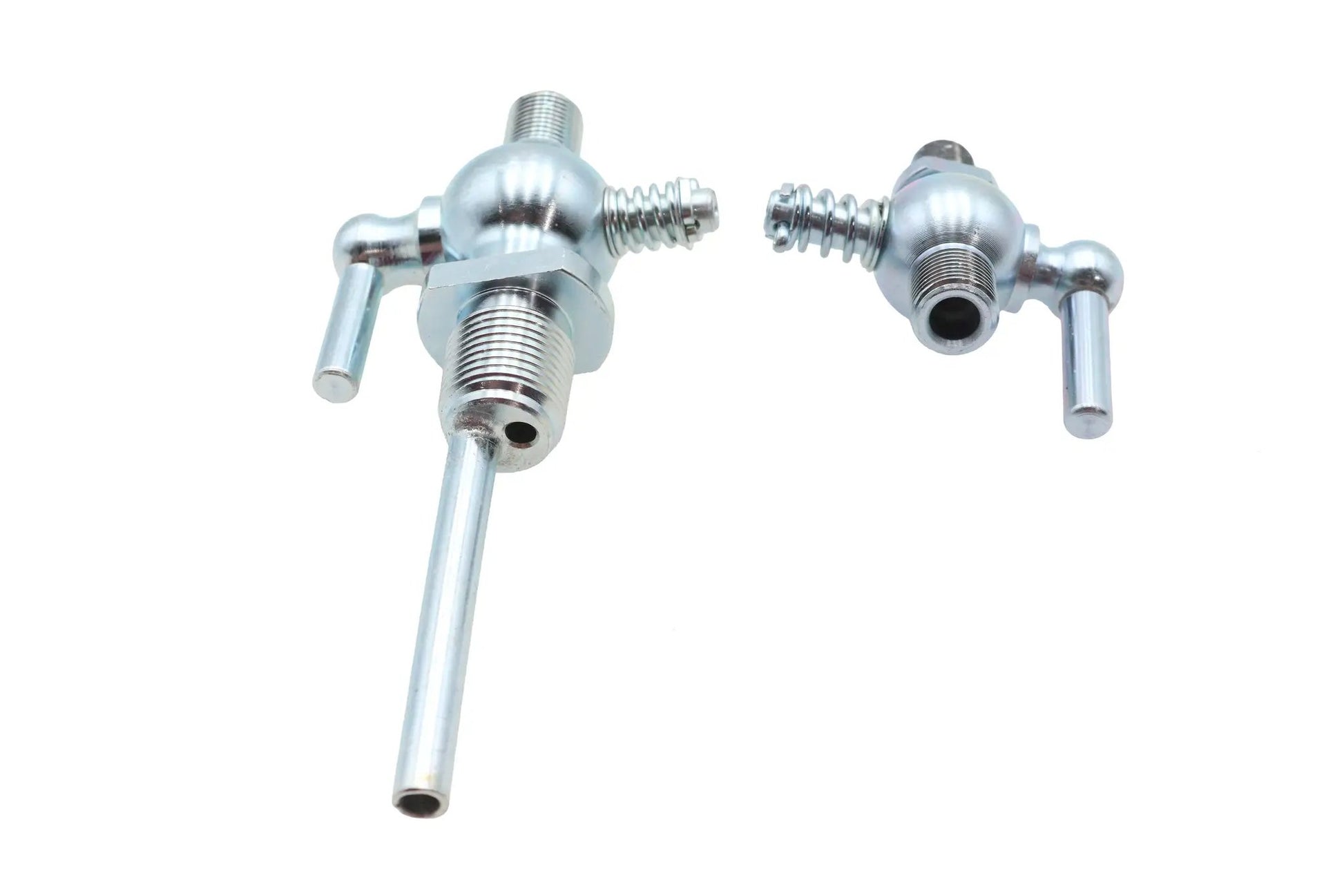 V-Twin 1936-1939 Harley Davidson Petcock Set with Zicad Finish - Fits UL and EL Models by V-Twin