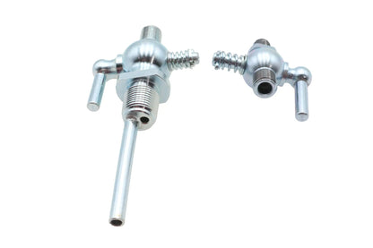 V-Twin 1936-1939 Harley Davidson Petcock Set with Zicad Finish - Fits UL and EL Models by V-Twin