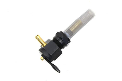 Sifton Black Hex Petcock Forward Facing for Harley Davidson Models - Part 03-0059RB by Sifton