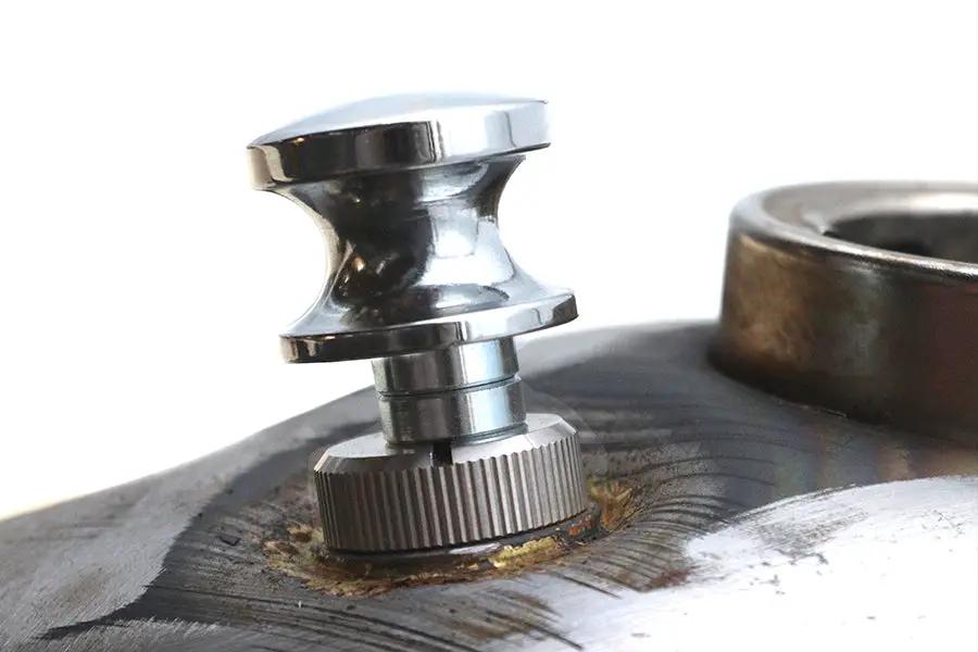 V-Twin Petcock Shut Off Rod Knob Kit for Harley Davidson FL Models by V-Twin