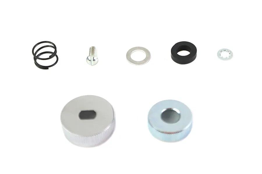 V-Twin Petcock Shut Off Rod Knob Kit for Harley Davidson FL Models by V-Twin