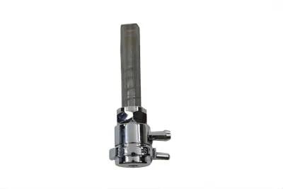 Sifton Chrome Petcock with Adjustable Fuel Outlet for Harley Davidson FL (1975-1984) by Sifton