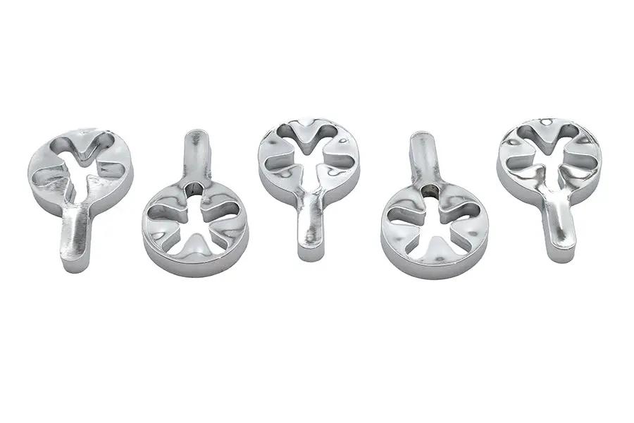 V-Twin Handlebar Throttle Adjuster Knob Chrome for Harley Davidson FXST (1984-1993) by V-Twin