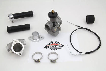 V-Twin 38mm OKO Flatslide Carburetor Kit for Harley Davidson XL (1986-1995) by V-Twin
