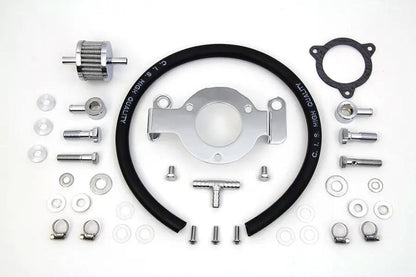 Crankcase Breather and Bracket Kit by V-Twin