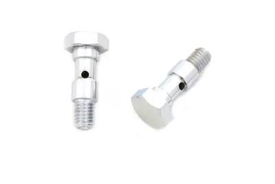 V-Twin Chrome Breather Bolt Set for Harley Davidson FXST and FLST Models by V-Twin
