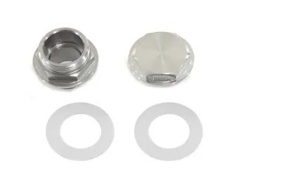 Pingel Petcock Adapter Set Chrome for Harley Davidson FLT and FLHT Models by Pingel