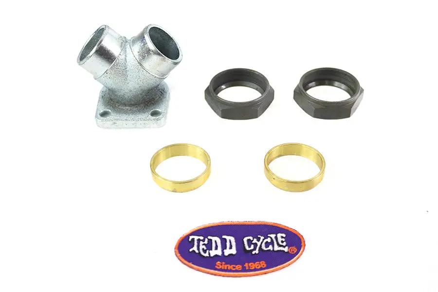 V-Twin 45 inch Intake Manifold Kit for Harley Davidson G Models by V-Twin