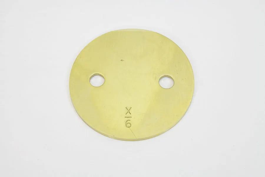 V-Twin Oversize Linkert Carburetor Throttle Disc for Harley Davidson FL Models by V-Twin