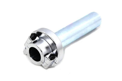 V-Twin 7/8 inch Handlebar Throttle Assembly with 1/4 inch Turn - Chrome Finish by V-Twin