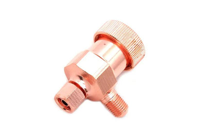 V-Twin Copper Fuel Strainer Without Screen for Harley Davidson EL Models by V-Twin