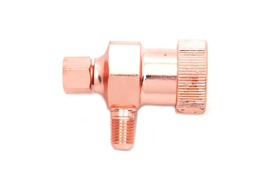 V-Twin Copper Fuel Strainer Without Screen for Harley Davidson EL Models by V-Twin