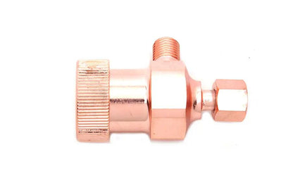 V-Twin Copper Fuel Strainer Without Screen for Harley Davidson EL Models by V-Twin