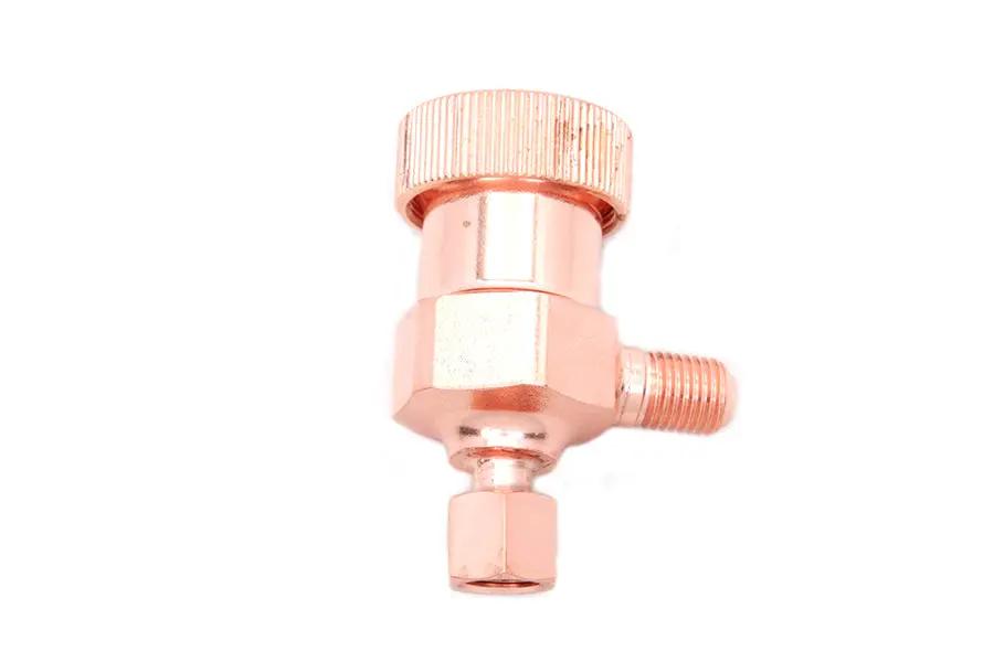 V-Twin Copper Fuel Strainer Without Screen for Harley Davidson EL Models by V-Twin